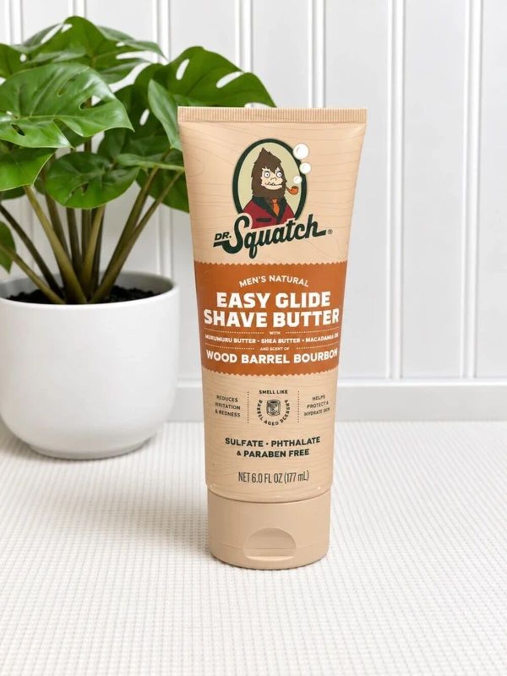 Dr. Squatch Easy Glide Shave Butter Wood Barrel Bourbon